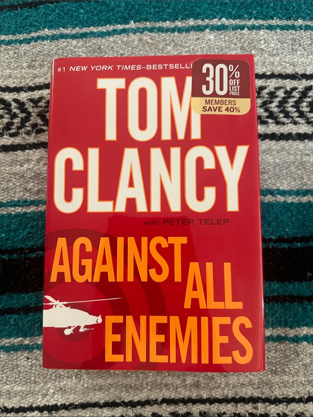 Against All Enemies Hardcover Book by Tom Clancy with Peter Telep *NEW*